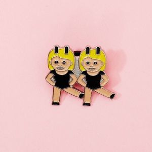 NWOT Valley Cruise Press BFF enamel pin